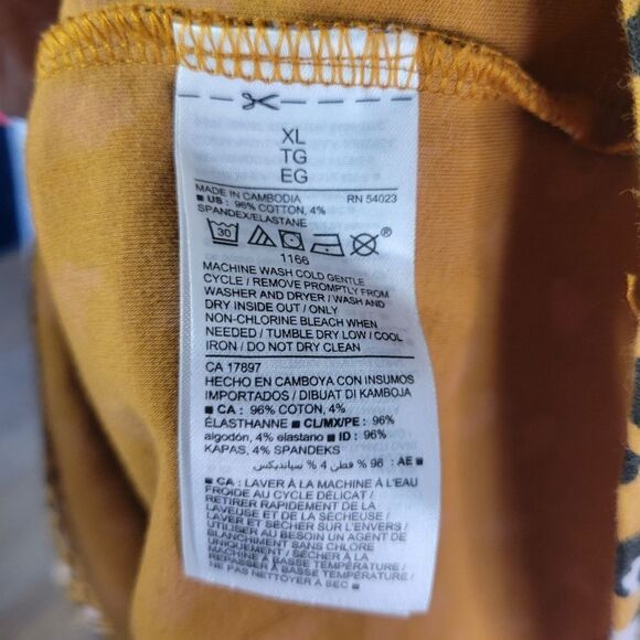 Leopard Print Pink And Mustard Sleeveless Pencil Dress - Picture 10 of 11